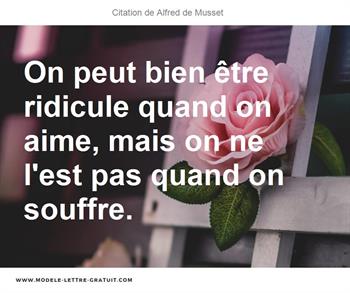 Citations Alfred de Musset