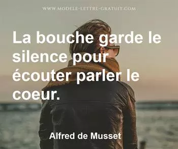 Citation de Alfred de Musset