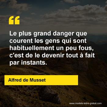 Citation de Alfred de Musset