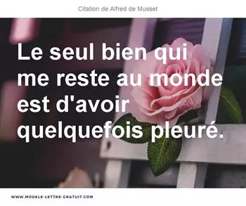 Citations Alfred de Musset