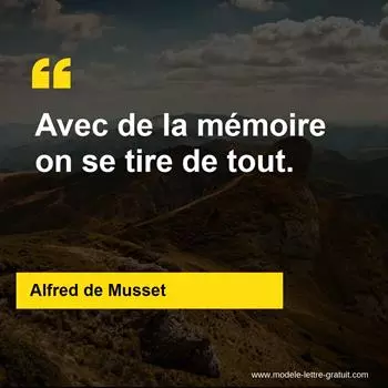 Citation Alfred de Musset