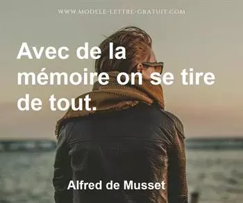 Citation de Alfred de Musset
