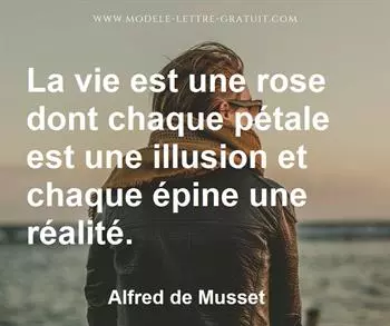Citation de Alfred de Musset