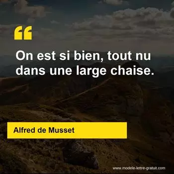Citation Alfred de Musset