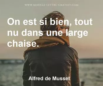 Citation de Alfred de Musset