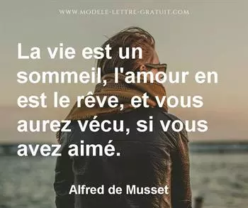Citation de Alfred de Musset