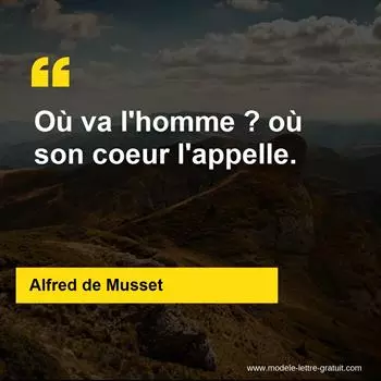 Citation Alfred de Musset
