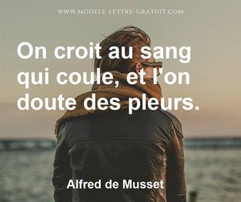 Citation de Alfred de Musset