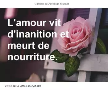 Citations Alfred de Musset