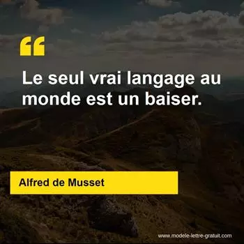 Citation Alfred de Musset