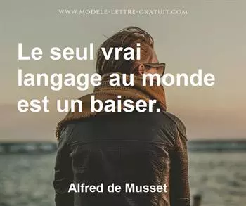 Citation de Alfred de Musset