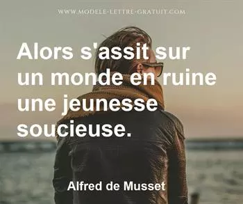 Citation de Alfred de Musset