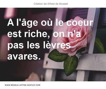 Citations Alfred de Musset