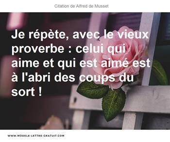 Citations Alfred de Musset