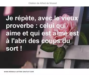 Citations Alfred de Musset