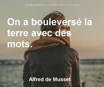 Citation de Alfred de Musset