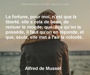 Citation de Alfred de Musset