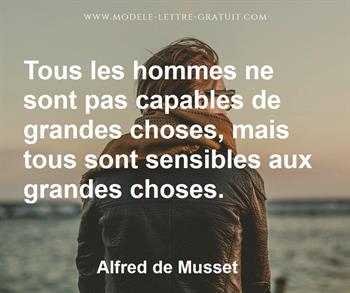 Citation de Alfred de Musset