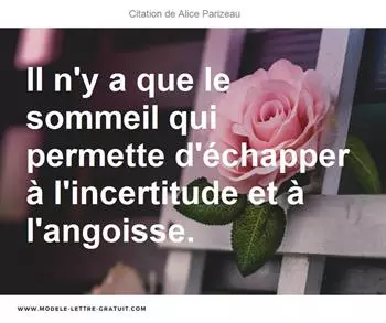 Citations Alice Parizeau