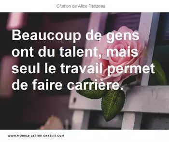 Citations Alice Parizeau