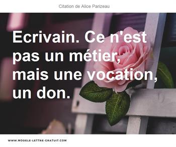 Citations Alice Parizeau