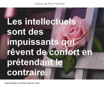 Citations Alice Parizeau