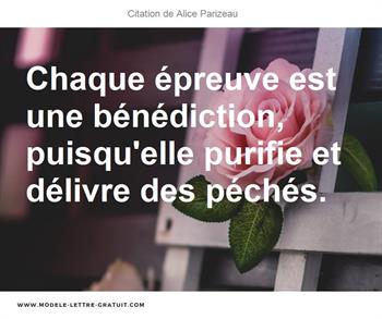 Citations Alice Parizeau