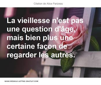 Citations Alice Parizeau