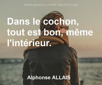 Citation de Alphonse ALLAIS