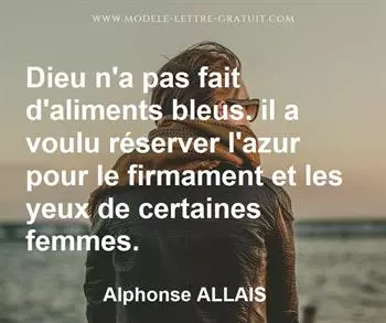 Citation de Alphonse ALLAIS