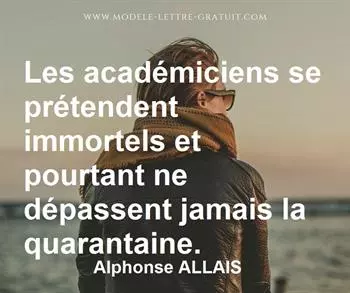 Citation de Alphonse ALLAIS