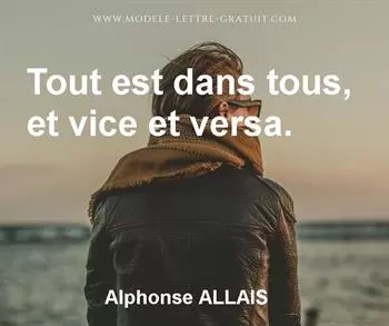Citation de Alphonse ALLAIS
