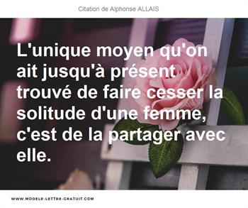 Citations Alphonse ALLAIS
