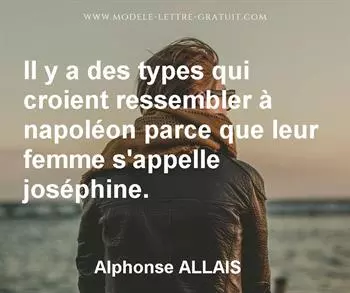 Citation de Alphonse ALLAIS