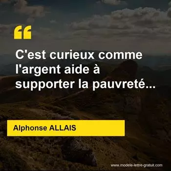 Citation Alphonse ALLAIS