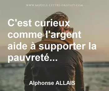 Citation de Alphonse ALLAIS