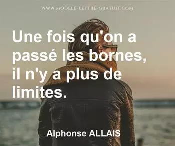 Citation de Alphonse ALLAIS