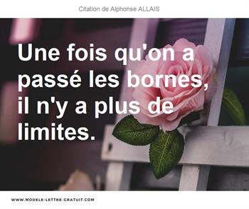 Citations Alphonse ALLAIS