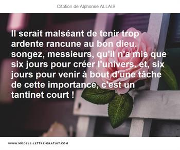 Citations Alphonse ALLAIS