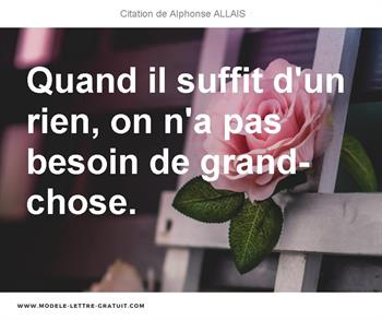 Citations Alphonse ALLAIS