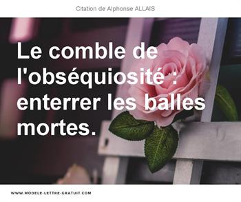 Citations Alphonse ALLAIS