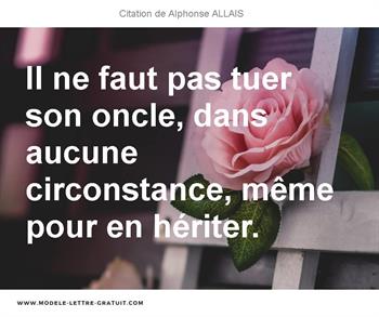 Citations Alphonse ALLAIS