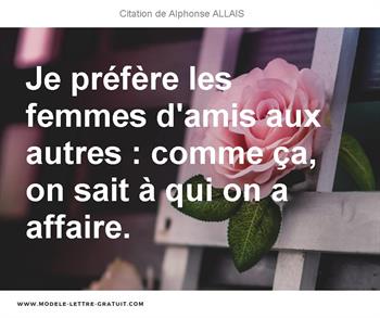 Citations Alphonse ALLAIS