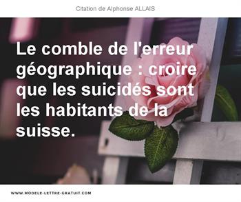 Citations Alphonse ALLAIS