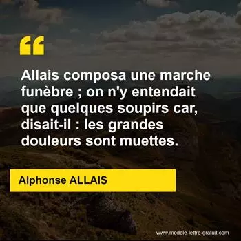 Citation Alphonse ALLAIS