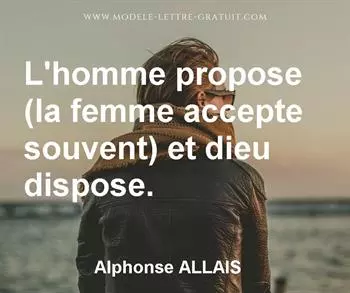 Citation de Alphonse ALLAIS