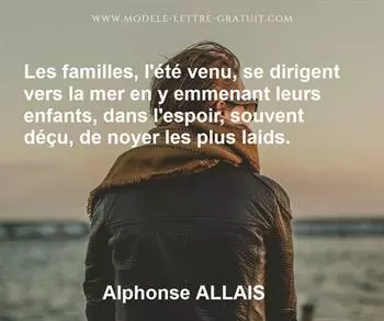 Citation de Alphonse ALLAIS