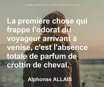 Citation de Alphonse ALLAIS