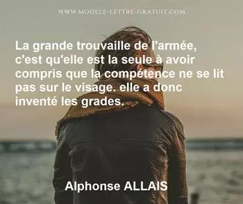 Citation de Alphonse ALLAIS
