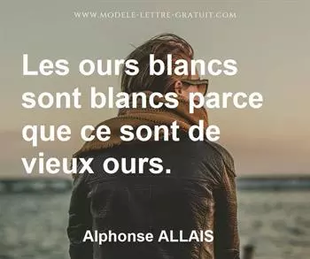 Citation de Alphonse ALLAIS